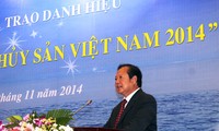 Hơn 100 cá nhân, tổ chức đạt danh hiệu Chất lượng Vàng thủy sản Việt Nam 2014