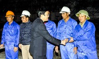 Chủ tịch nước Trương Tấn Sang thăm và làm việc tại Tuyên Quang