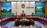 Thủ tướng Nguyễn Tấn Dũng làm việc với lãnh đạo Liên đoàn Lao động Việt Nam