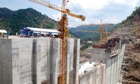 Bắt đầu tích nước hồ chứa nhà máy thuỷ điện lớn nhất do Việt Nam đầu tư tại Lào 