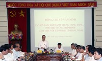Phó Thủ tướng Chính phủ Vũ Văn Ninh thăm, làm việc tại Bắc Ninh 