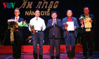 Một số tác phẩm đoạt Giải thưởng Hội Nhạc sĩ Việt Nam năm 2015
