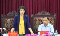 Chủ tịch Quốc hội Nguyễn Thị Kim Ngân làm việc tại tỉnh Bắc Kạn