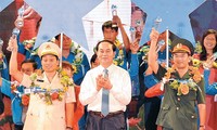 Chủ tịch nước Trần Đại Quang dự Lễ kỷ niệm 60 năm Ngày truyền thống Hội Liên hiệp Thanh niên VN
