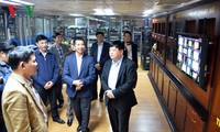 Tổng Giám đốc Đài TNVN Nguyễn Thế Kỷ thăm, chúc Tết cán bộ, phóng viên các đơn vị 