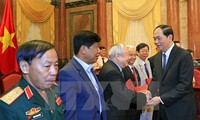 Chủ tịch nước Trần Đại Quang gặp mặt cựu Quân nhân tình nguyện giúp Campuchia