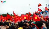 Đội tuyển U23 Việt Nam về nước trong sự đón tiếp nồng hậu của người hâm mộ