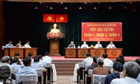 Chủ tịch nước Trần Đại Quang tiếp xúc cử tri thành phố Hồ Chí Minh