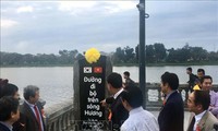 Đưa vào sử dụng cầu đi bộ trên sông Hương do Chính phủ Hàn Quốc tài trợ 