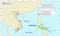 Bão Dujuan suy yếu thành áp thấp nhiệt đới, không ảnh hưởng tới Việt Nam