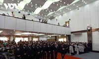 Lễ truy điệu, Lễ an táng nguyên Phó Thủ tướng Trương Vĩnh Trọng