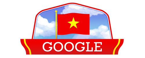 Google "thay áo mới" chào mừng ngày lễ của Việt Nam