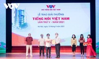 VOV trao giải thưởng Tiếng nói Việt Nam năm 2021 