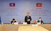 Việt Nam và Lào trao đổi kinh nghiệm xây dựng Luật Đo đạc và bản đồ
