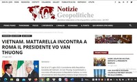 Báo chí Italy: Chuyến thăm của Chủ tịch nước Võ Văn Thưởng mở ra kỷ nguyên hợp tác mới