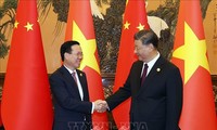Chủ tịch nước Võ Văn Thưởng hội kiến Tổng bí thư, Chủ tịch nước Cộng hòa nhân dân Trung Hoa Tập Cận Bình 