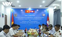 Thúc đẩy giao lưu đối ngoại giữa Bộ tư lệnh Vùng Cảnh sát biển 4 và Sở Chỉ huy Chiến thuật tiền phương Campuchia 