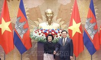 Chủ tịch Quốc hội Campuchia Samdech Khuon Sudary kết thúc tốt đẹp chuyến thăm chính thức Việt Nam