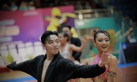 Mãn nhãn với vũ điệu Latin của cặp vận động viên Hà Nội tại giải vô địch toàn quốc