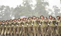 Kiểm tra công tác huấn luyện, hợp luyện diễu binh kỷ niệm 70 năm chiến thắng Điện Biên Phủ