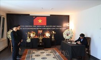 Trang trọng lễ viếng Tổng Bí thư Nguyễn Phú Trọng tại nhiều quốc gia