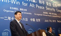 การเปิดฟอรั่มสันติภาพโลก 2012 ณ ประเทศจีน