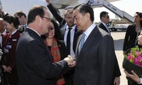 ประธานาธิบดีฝรั่งเศสเยือนจีนเพื่อส่งเสริมการค้าระหว่าง 2 ประเทศ