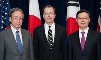 ญี่ปุ่นและสาธารณรัฐเกาหลีให้คำมั่นที่จะร่วมมือกันแก้ไขปัญหาของสาธารณรัฐประชาธิปไตยประชาชนเกาหลี