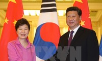 ผู้นำจีนและสาธารณรัฐเกาหลีเจรจากัน ณ กรุงปักกิ่ง