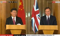 ประธานประเทศจีนเจรจากับนายกรัฐมนตรีอังกฤษ