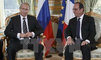รัสเซียและฝรั่งเศสร่วมมือต่อต้านกลุ่มไอเอสเป็นครั้งแรก