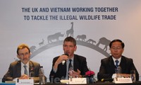 เวียดนามและอังกฤษกระชับความร่วมมือในการป้องกันการลักลอบค้าสัตว์ป่า