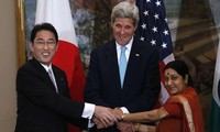 ญี่ปุ่น สหรัฐและอินเดียประชุมไตรภาคีเกี่ยวกับความร่วมมือด้านความมั่นคงทางทะเล