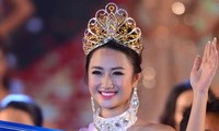 นางสาว เจิ่นถิทูเงิน คว้ามงกุฎในการประกวด Miss Vietnam heritage global ปี2016  