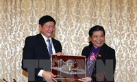 ผู้บริหารรัฐสภาเวียดนามให้การต้อนรับหัวหน้าคณะส.ส.ประเทศที่เข้าร่วมการประชุมเชิงวิชาการของไอพียู
