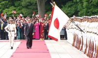 สื่อต่างๆของญี่ปุ่นรายงานเกี่ยวกับการเยือนญี่ปุ่นของท่าน เจิ่นด่ายกวาง ประธานประเทศเวียดนาม