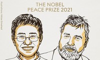 รางวัลโนเบลสาขาสันติภาพ 2021 มอบให้มาเรีย เรสซา นักข่าวชาวฟิลิปปินส์และ ดีมิทรี มูราตอฟ นักข่าวชาวรัสเซีย