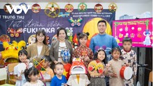 Tết Trung Thu đoàn viên, ấm cúng của trẻ em người Việt Nam ở Fukuoka, Nhật Bản