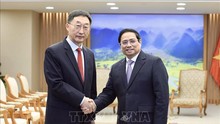 Premierminster Pham Minh Chinh empfängt den Sekretär des Parteikomitees der Autonomen Guangxi der Zhuang, Liu Ning
