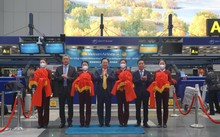 越航中国北京至河内定期航班正式复飞