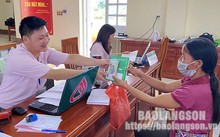 Provinsi Lang Son Mendatangkan Sumber Modal Prioritas kepada Orang Miskin