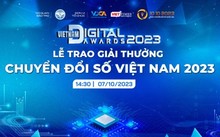 Giải thưởng Chuyển đổi số Việt Nam 2023 tập trung vào dữ liệu số