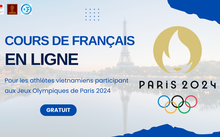 Un cours de français en ligne pour préparer les athlètes vietnamiens aux JO de Paris 2024