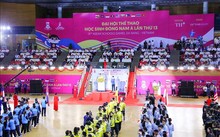 เปิดงานมหกรรมกีฬานักเรียนเอเชียตะวันออกเฉียงใต้ครั้งที่ 13