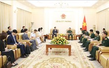 Bộ trưởng Quốc phòng Phan Văn Giang tiếp Thứ trưởng Bộ Quốc phòng Hàn Quốc
