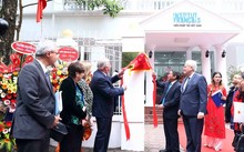 Gérard Larcher à l'inauguration des nouveaux locaux de l’Institut français de Hanoï