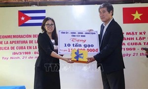 Conmemoran en Tay Ninh 55 años de fundación de Embajada de Cuba