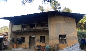 난산마을 눙족 사람들의 전통가옥