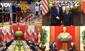 베트남과 각국의 우호 관계를 증진시키는 故 응우옌 푸 쫑 서기장