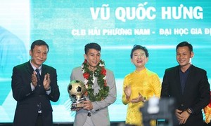 Pemain Vu Quoc Hung-Bola emas Futsal Viet Nam